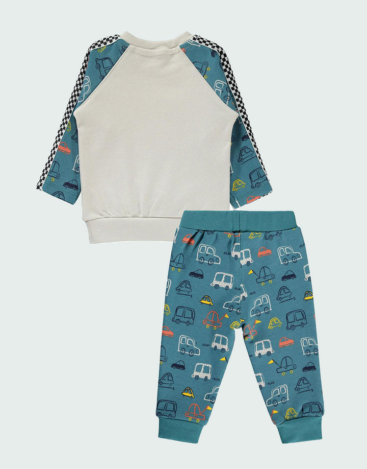 My cars two pieces lounge set, back