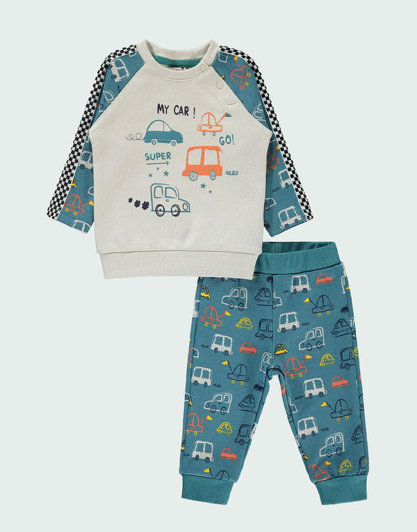 My cars two pieces lounge set, front