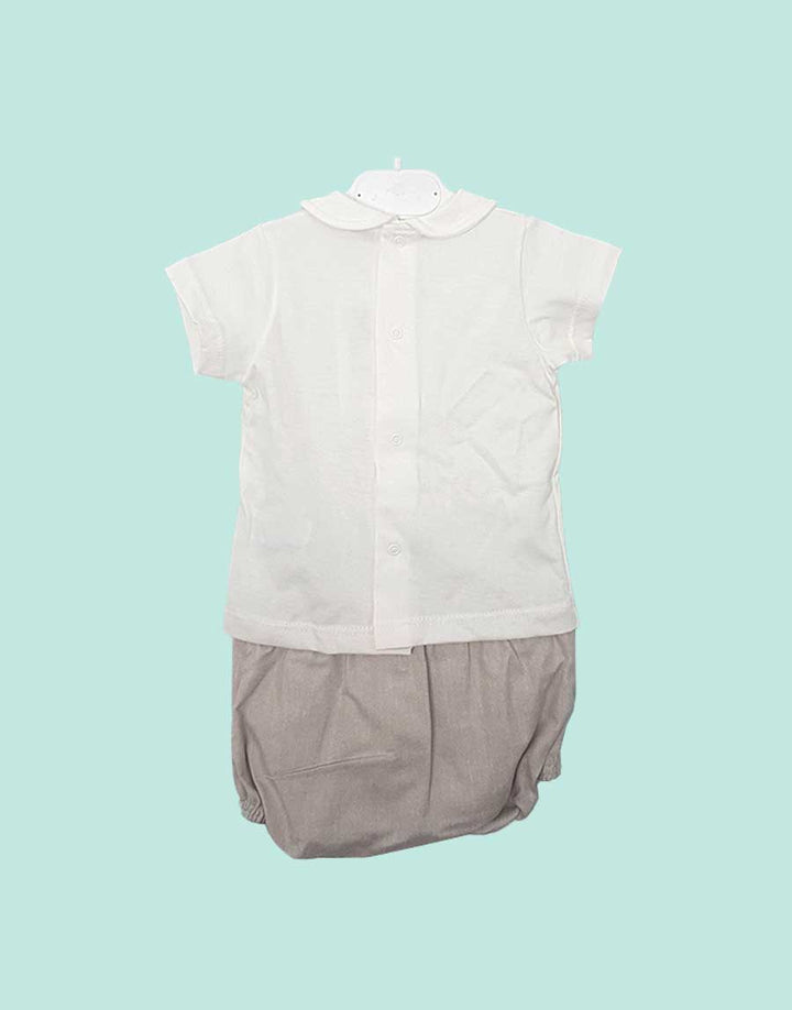 Shirt and bloomers outfit set, back